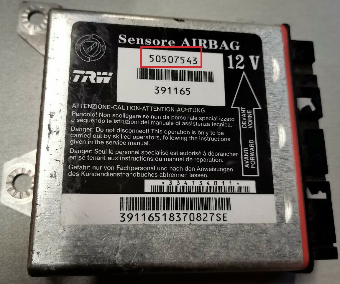 Alfa Romeo Airbag Reset (~2010)